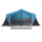 vidaXL Stan chata Modrá 480 x 273 x 205 cm Polyester a oceľ – Obrázok 4