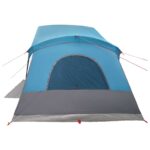vidaXL Stan chata Modrá 480 x 273 x 205 cm Polyester a oceľ – Obrázok 6