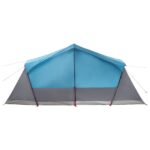 vidaXL Stan chata Modrá 480 x 273 x 205 cm Polyester a oceľ – Obrázok 7