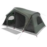 vidaXL Stan chata Armádna zelená 480 x 273 x 205 cm Polyester a oceľ – Obrázok 2