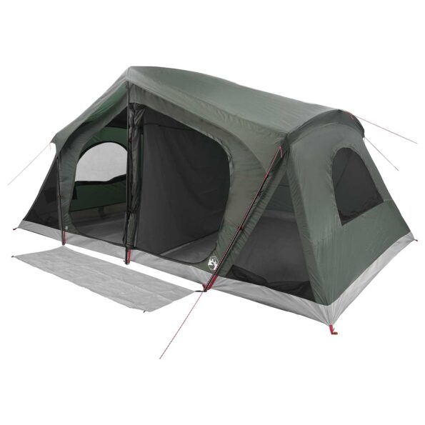 vidaXL Stan chata Armádna zelená 480 x 273 x 205 cm Polyester a oceľ – Obrázok 2