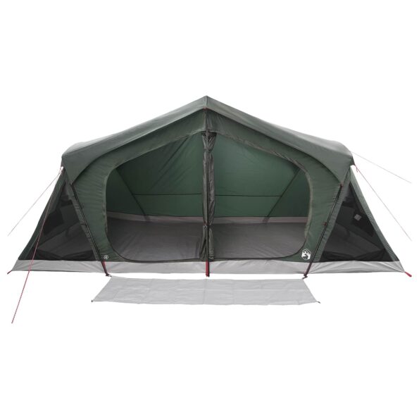 vidaXL Stan chata Armádna zelená 480 x 273 x 205 cm Polyester a oceľ – Obrázok 4