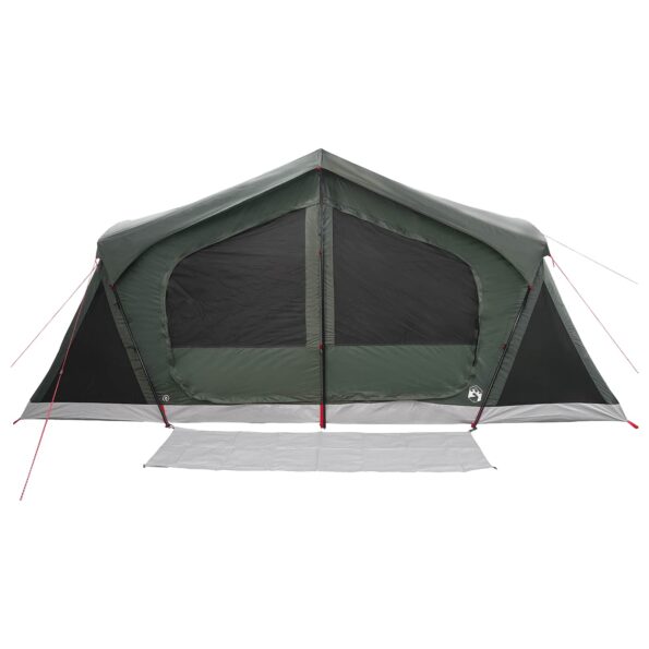 vidaXL Stan chata Armádna zelená 480 x 273 x 205 cm Polyester a oceľ – Obrázok 5