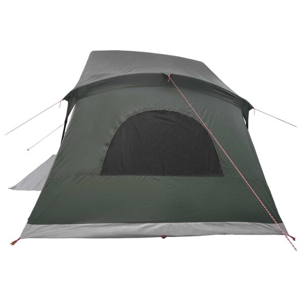 vidaXL Stan chata Armádna zelená 480 x 273 x 205 cm Polyester a oceľ – Obrázok 6