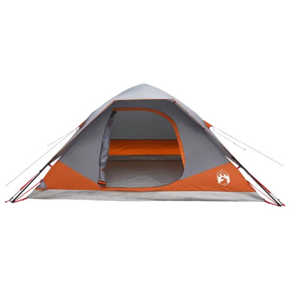 vidaXL Okamžitý stan so strechou Šedá a oranžová 305 x 215 x 140 cm – Obrázok 4