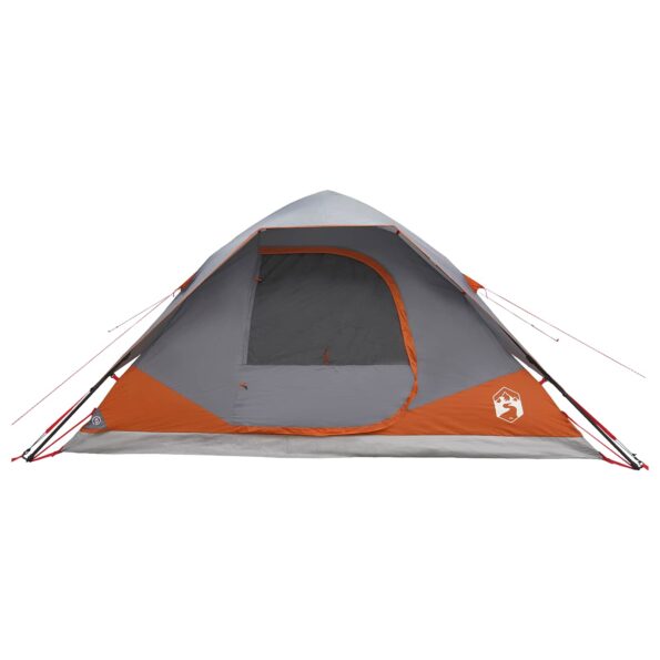 vidaXL Okamžitý stan so strechou Šedá a oranžová 305 x 215 x 140 cm – Obrázok 5