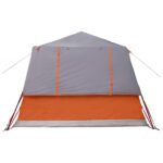 vidaXL Okamžitý stan so strechou Šedá a oranžová 365 x 380 x 200 cm – Obrázok 6