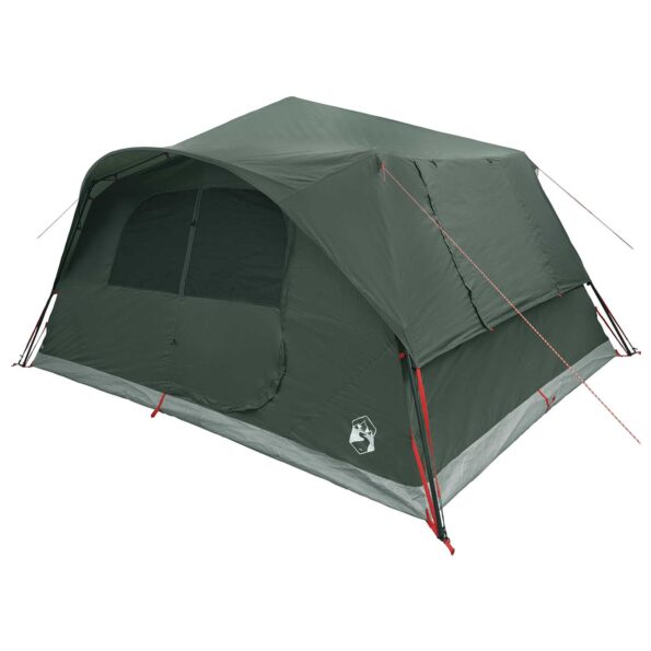 vidaXL Okamžitý stan so strechou Armádna zelená 365 x 280 x 200 cm – Obrázok 3