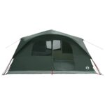 vidaXL Okamžitý stan so strechou Armádna zelená 365 x 280 x 200 cm – Obrázok 4