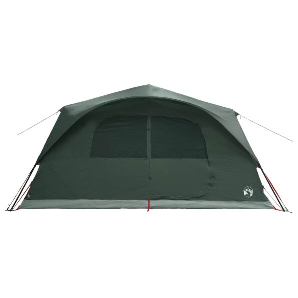 vidaXL Okamžitý stan so strechou Armádna zelená 365 x 280 x 200 cm – Obrázok 5