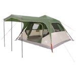 vidaXL Rodinný stan Zelená 305 x 275 x 190 cm Polyester a oceľ – Obrázok 2
