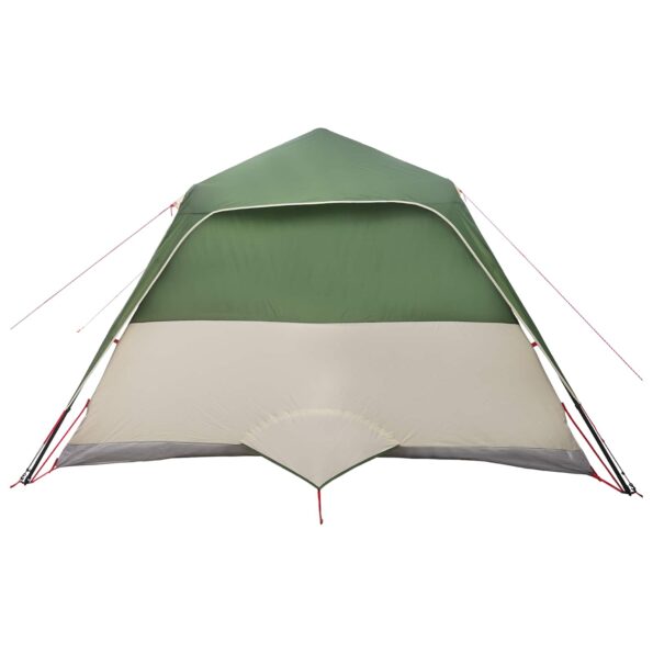 vidaXL Rodinný stan Zelená 305 x 275 x 190 cm Polyester a oceľ – Obrázok 7