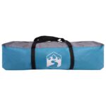 vidaXL Rodinný stan Modrá 305 x 275 x 190 cm Polyester a oceľ – Obrázok 8