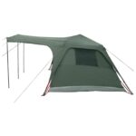 vidaXL Rodinný stan Armádna zelená 305 x 275 x 190 cm Polyester a oceľ – Obrázok 6