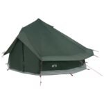 vidaXL Tipi stan Armádna zelená 700 x 700 x 395 cm Polyester a oceľ – Obrázok 3