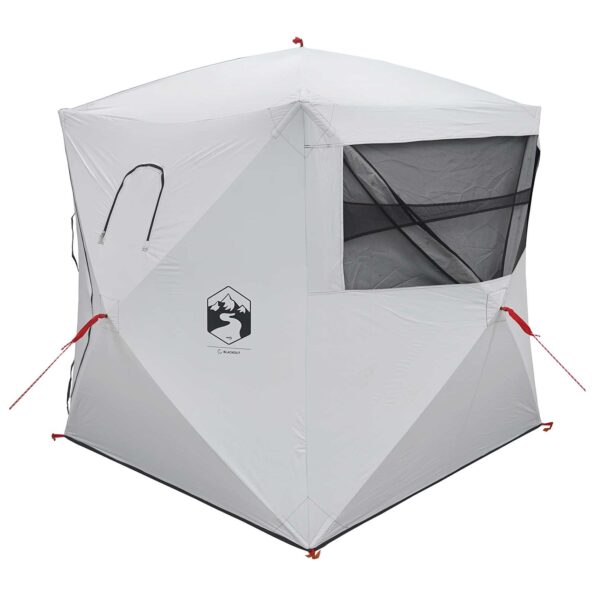vidaXL Poľovnícky stan Biela s blackoutom 143 x 143 x 165 cm – Obrázok 6