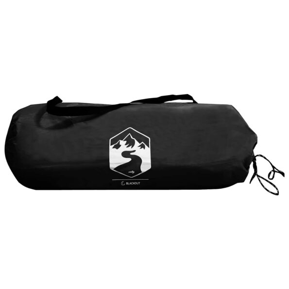 vidaXL Poľovnícky stan Biela s blackoutom 143 x 143 x 165 cm – Obrázok 7