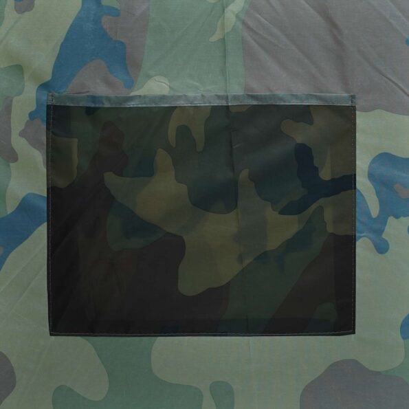 vidaXL Poľovnícky stan Maskáčová 145 x 145 x 150 cm Polyester a oceľ – Obrázok 10