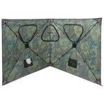 vidaXL Poľovnícky stan Maskáčová 145 x 145 x 150 cm Polyester a oceľ – Obrázok 7