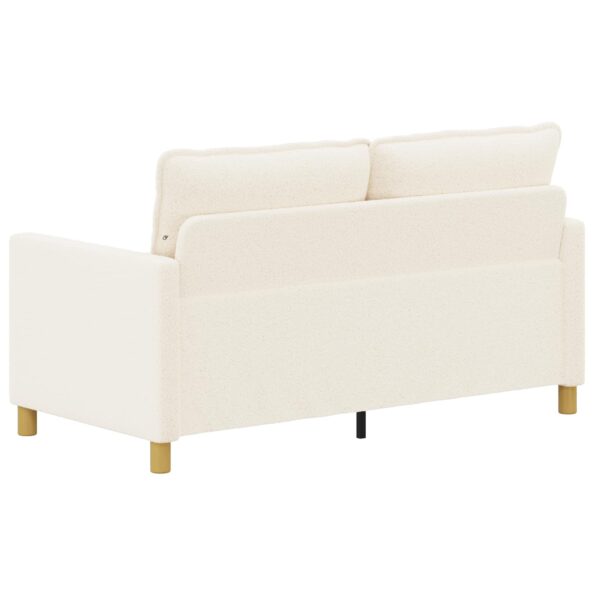 vidaXL Pohovka Krémová 156 x 81 x 87,5 cm Látka – Obrázok 5