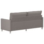 vidaXL Pohovka Sivohnedá 196 x 81 x 87,5 cm Látka – Obrázok 5