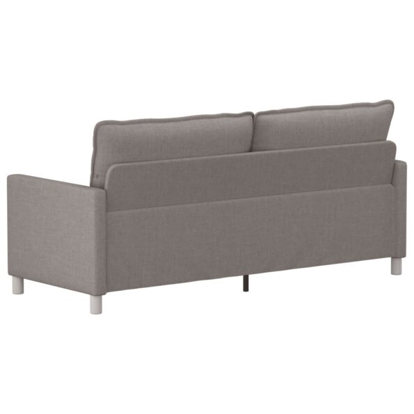 vidaXL Pohovka Sivohnedá 196 x 81 x 87,5 cm Látka – Obrázok 5