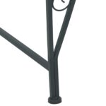 vidaXL Stromová lavička 4-Počet miest 160 x 80 x 89 cm Oceľ – Obrázok 2