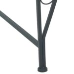vidaXL Stromová lavička 4-Počet miest 160 x 80 x 89 cm Oceľ – Obrázok 3