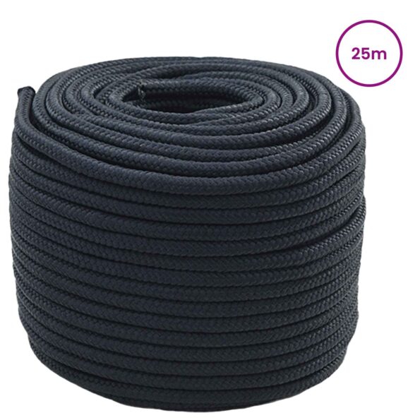 vidaXL Lano na čln Královská modrá 25 m Polyester – Obrázok 2
