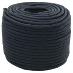 vidaXL Lano na čln Královská modrá 50 m Polyester