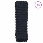 vidaXL Lano na čln 6 m 1.2 Královská modrá Polyester – Obrázok 2