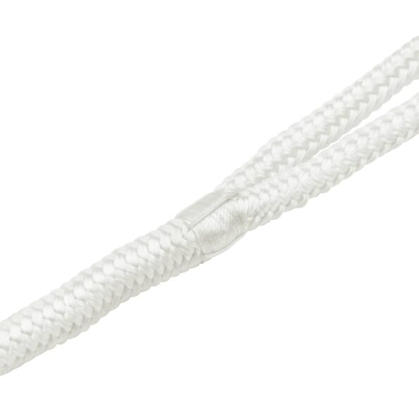vidaXL Lano na čln 9 m 1 Biela Polyester – Obrázok 5
