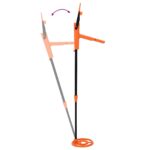 vidaXL Detektor kovov s LCD displejom 2 modely 19 cm cievka Žltá – Obrázok 9