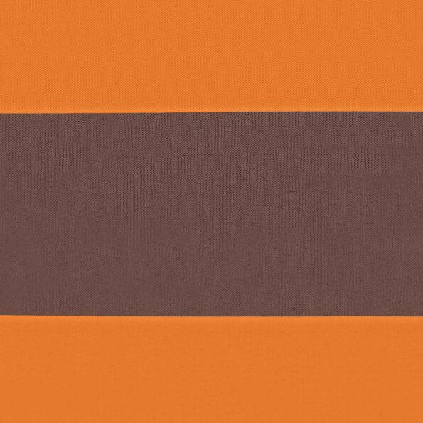 vidaXL Balkónová obrazovka Oranžová a hnedá 75 x 200 cm – Obrázok 7
