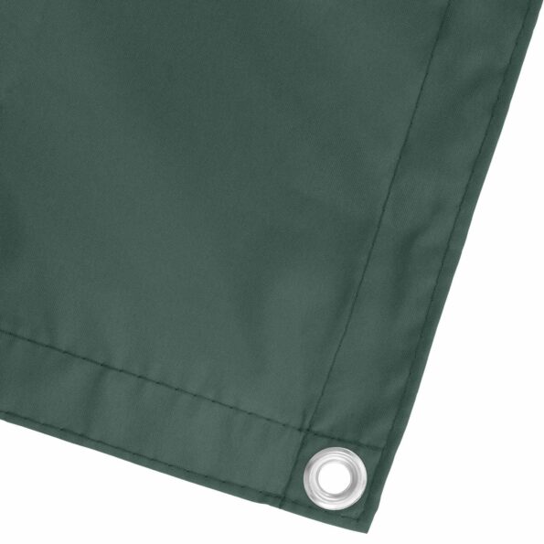 vidaXL Balkónová obrazovka Tmavozelená 100 x 300 cm Oxfordská látka – Obrázok 3