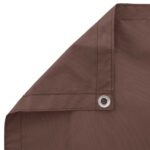 vidaXL Balkónová obrazovka Hnedá 110 x 800 cm Oxfordská látka – Obrázok 4