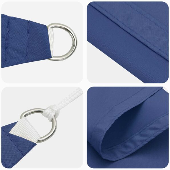vidaXL Slnečná plachta Modrá 6 x 2,5 m 100% polyester Oxford – Obrázok 4