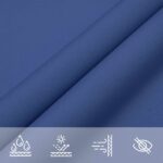 vidaXL Slnečná plachta Modrá 6 x 2,5 m 100% polyester Oxford – Obrázok 6