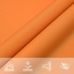 vidaXL Slnečná plachta Oranžová 6 x 2 m 100% polyester Oxford – Obrázok 6