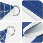 vidaXL Slnečná plachta Modrá a biela 6 x 2 m 100% polyester Oxford – Obrázok 4