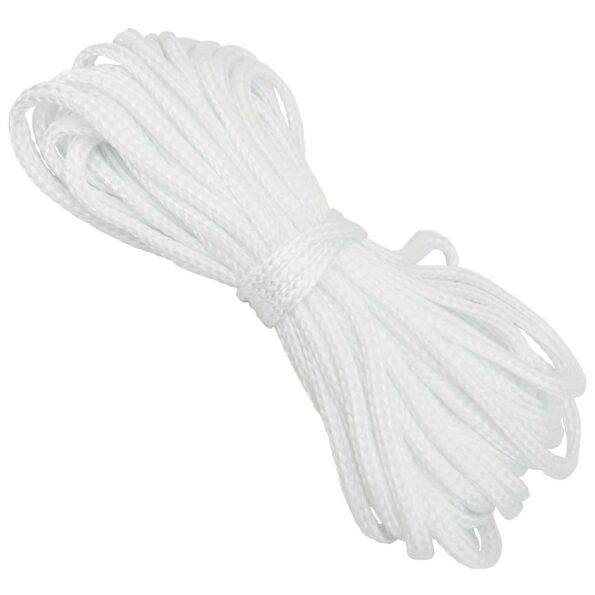 vidaXL Slnečná plachta Žltá a biela 3,6 x 3,6 x 3,6 m – Obrázok 7