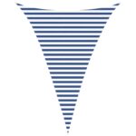 vidaXL Slnečná plachta Modrá a biela 3 x 4 x 4 m 100% polyester Oxford – Obrázok 2