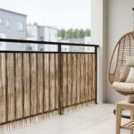 vidaXL Záhradný plot Karbonizovaný 400 x 100 cm Rákosie – Obrázok 3