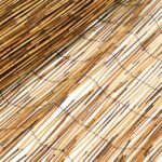 vidaXL Záhradný plot Karbonizovaný 300 x 100 cm Rákosie – Obrázok 4