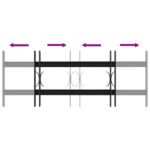 vidaXL Bezpečnostná mreža na okná s 2 priečkami 3 pcs 43-74 cm – Obrázok 6