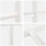 vidaXL Bezpečnostná mreža na okná s 2 priečkami 3 pcs 43-74 cm – Obrázok 5