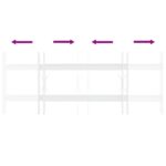 vidaXL Bezpečnostná mreža na okná s 2 priečkami 3 pcs 43-74 cm – Obrázok 6