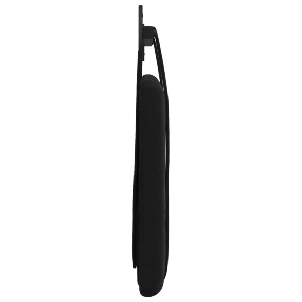 vidaXL Závesné čelo postele Čierny Zamat – Obrázok 6
