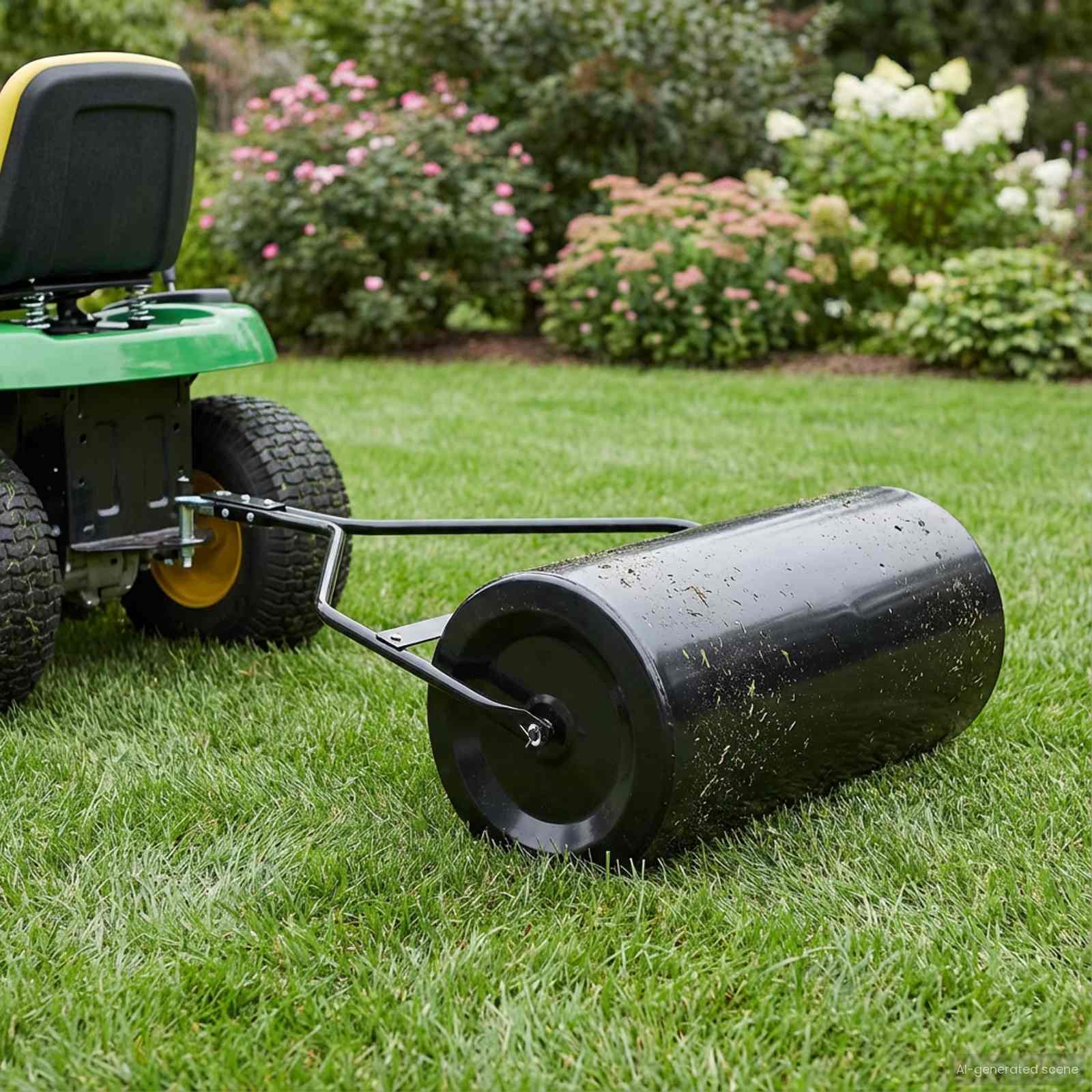 42032342_1.jpg vidaXL Záhradný valec na trávnik 120 x 99 cm 110 L Železo – Obrázok 1