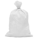 vidaXL Tkaninové vrecia 50 pcs Biela 30 x 45 cm PP – Obrázok 6